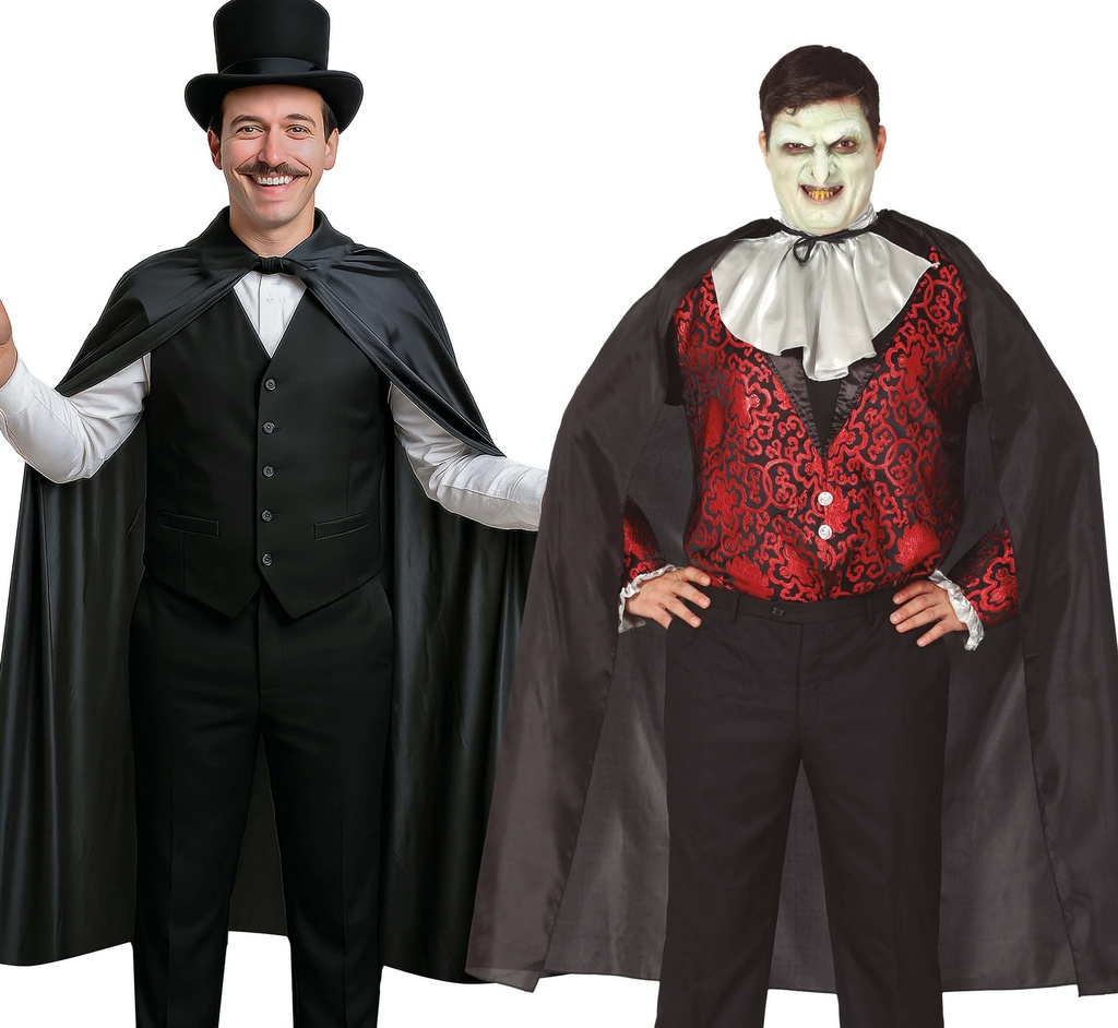 [17535] Black Cape 130cm