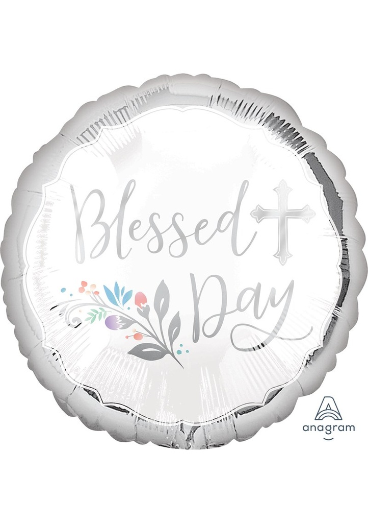 Holy Day Standard Circle Foil Balloon 17" (42cm)