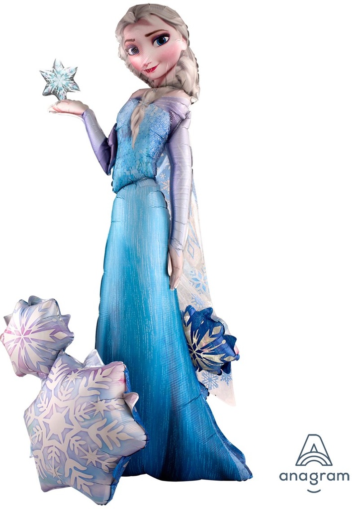 Frozen Elsa the Snow Queen Airwalkers Foil Balloon - 88 x 144cm