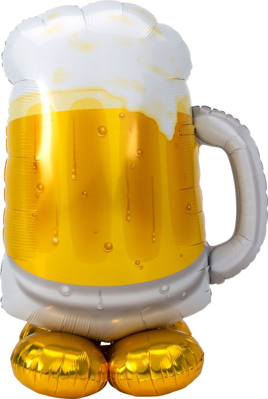 [4237411] Big Beer Mug Airloonz Foil Balloon - 78 x 124cm