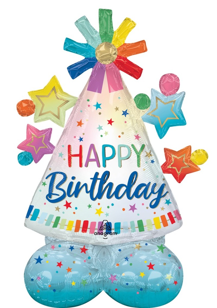 Party Hat Airloonz Foil Balloon - 68 x 91cm