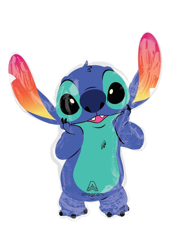 Stitch SuperShape Foil Balloon - 68 x 83cm