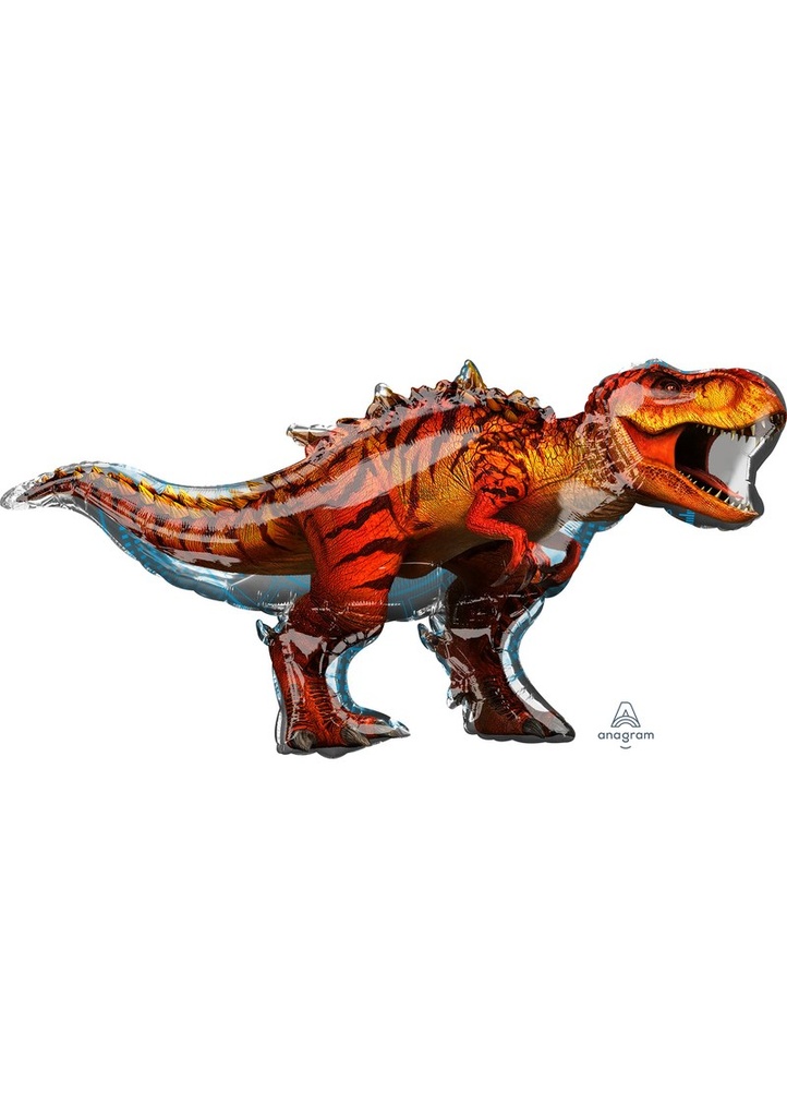 Jurassic World T-Rex SuperShape Foil Balloon - 114 x 60cm