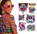 90S Tattoo Sheet 14x30cm