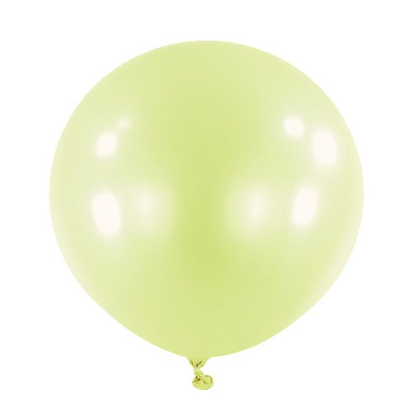 [4829275-1] Anagram Latex Balloon - Macaron Pistachio  24" RND - 1pc