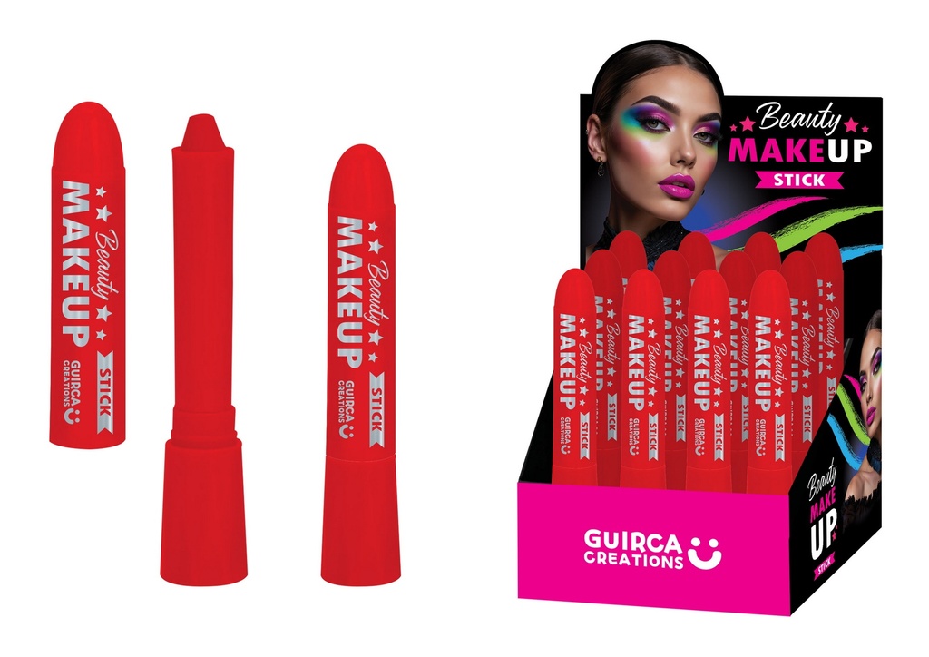 Guirca Makeup Stick 1.9g Red - 1pc