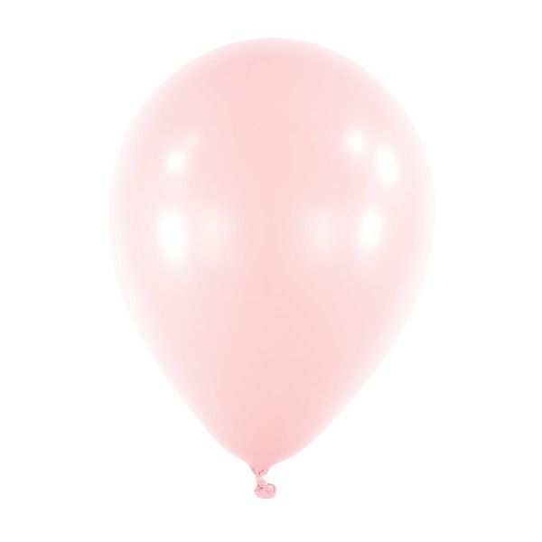 [4829075-1] Anagram Latex Balloon - Macaron Pink Rose  5" RND - 1pc