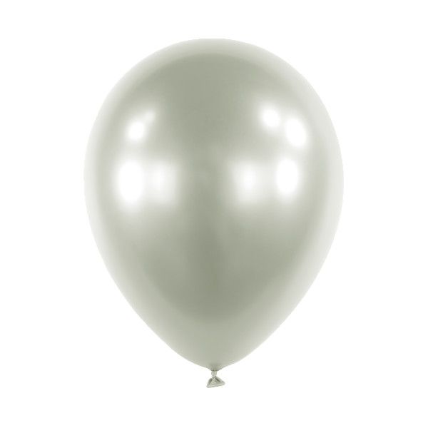Anagram Latex Balloon - Satin Luxe™ Platinum  11" RND - 50pcs