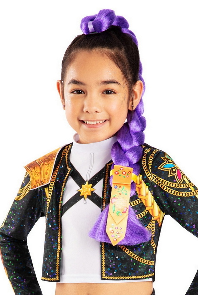 Official Licensed K-Pop Rumi Deluxe Clip On Hair Braid (65cm)