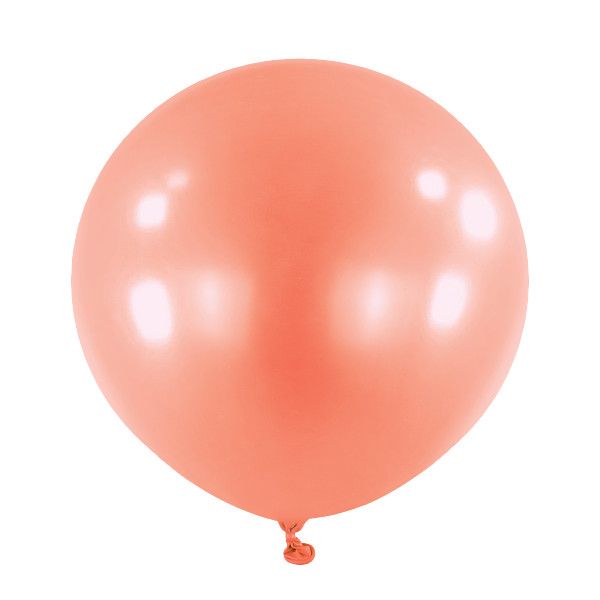 Anagram Latex Balloon - Macaron Strawberry  24" RND - 4pcs