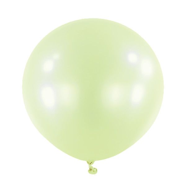 Anagram Latex Balloon - Macaron Honey Dew  24" RND - 4pcs