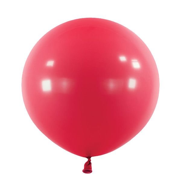 [4801875] Anagram Latex Balloon - Fashion Berry  24" RND - 4pcs
