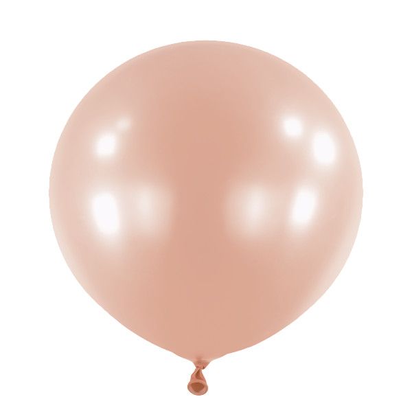 Anagram Latex Balloon - Fashion Antique Pink  24" RND - 4pcs