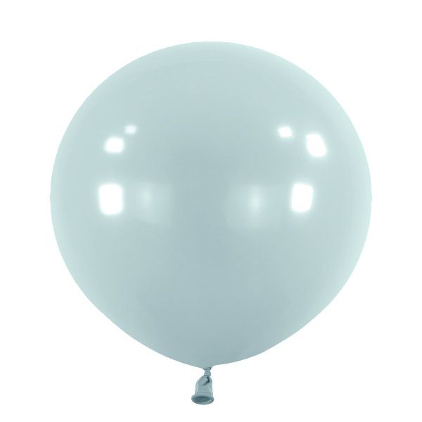 [4875675] Anagram Latex Balloon - Fashion Dusty Blue  24" RND - 4pcs