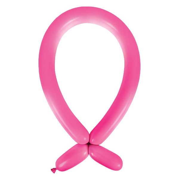 Anagram Modelling Balloon - Fashion Hot Pink  260 - 100pcs