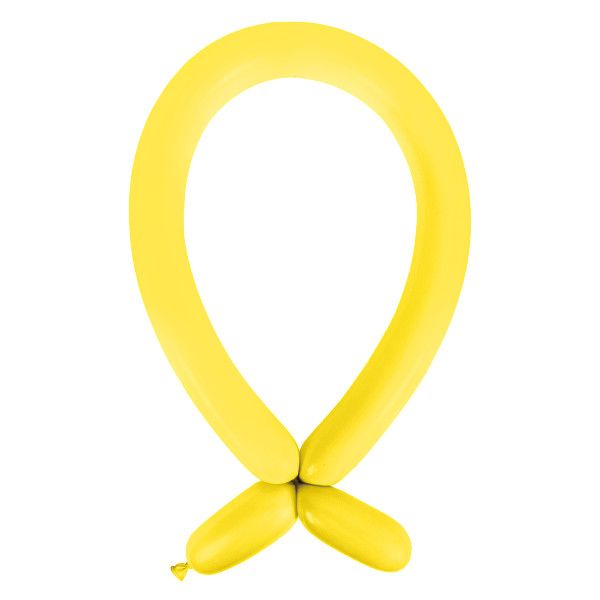Anagram Modelling Balloon - Standard Sunshine Yellow  260 - 100pcs