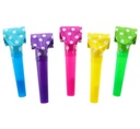 Set Party Blowouts Dots 5pcs