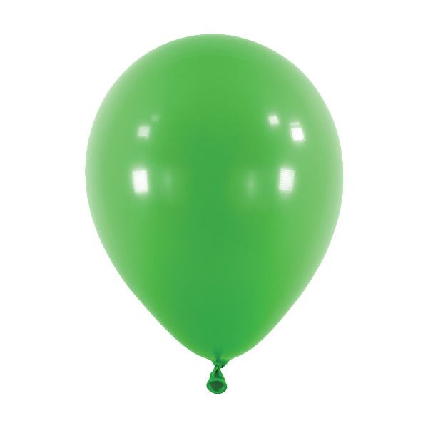 Anagram Latex Balloon - Standard Festive Green  11" RND - 50pcs