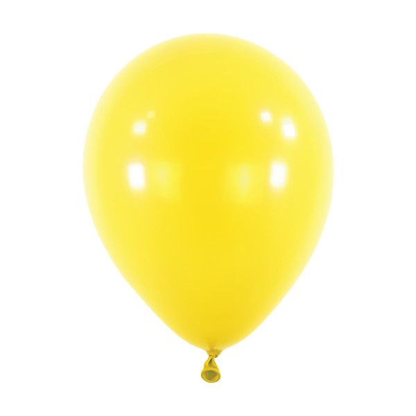 Anagram Latex Balloon - Standard Sunshine Yellow  11" RND - 50pcs