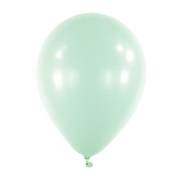 Anagram Latex Balloon - Macaron Mint  5" RND - 100pcs