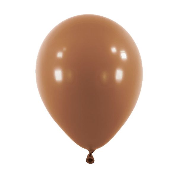 [4797075] Anagram Latex Balloon - Fashion Chocolate  5" RND - 100pcs