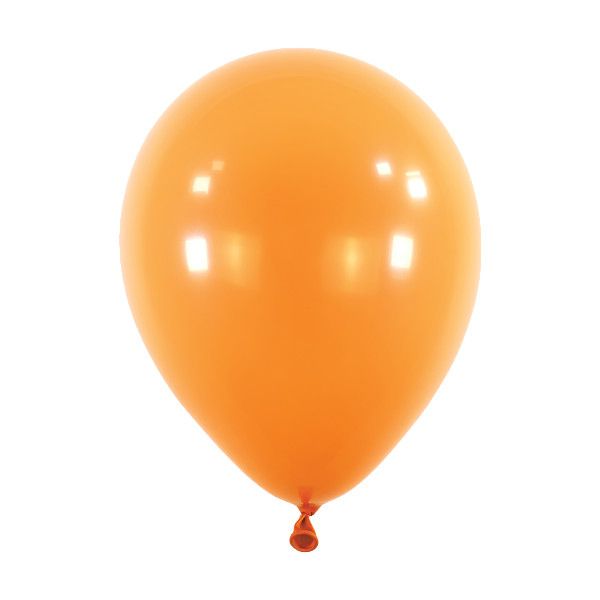 Anagram Latex Balloon - Standard Tangerine  5" RND - 100pcs