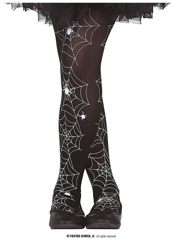 Spider Web Tights – Age 3 to 6 Years