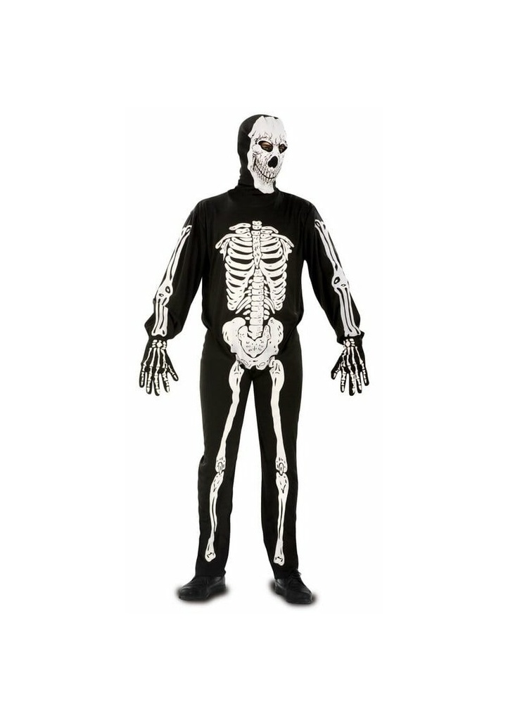 Mr Creepy Skeleton Costume – Adult Size Small