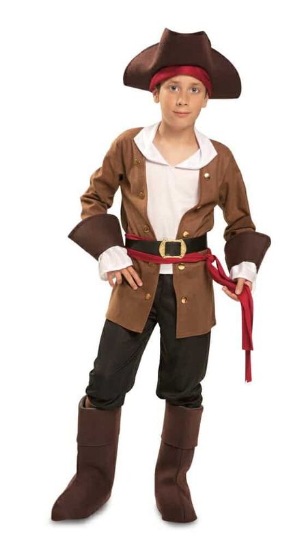 Buccaneer Pirate Boy Costume – Age 7 to 9 Years