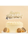 Happy Retirement Card Cake Topper