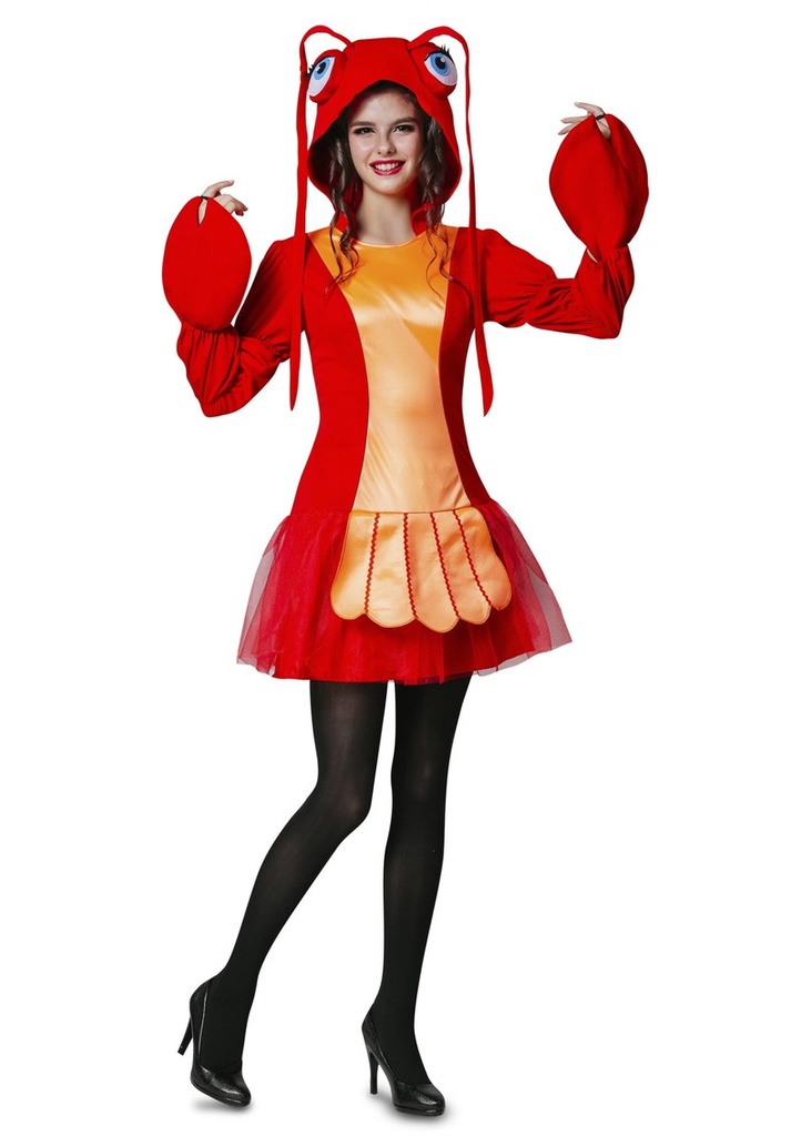 Lobster Lady Costume – Adult Size Extra Large