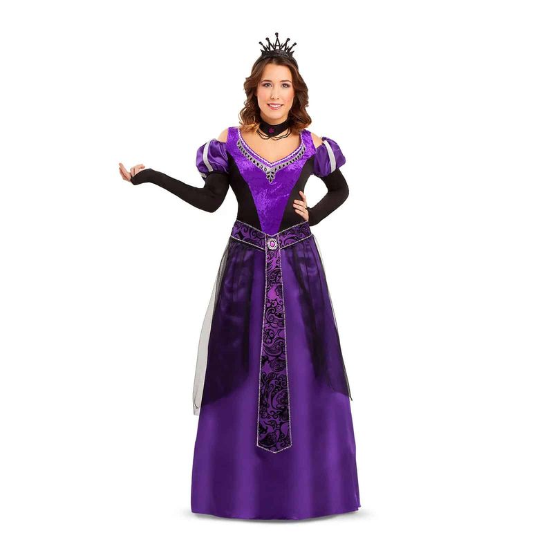 Deluxe Medieval Queen Costume – Adult Size Medium / Large