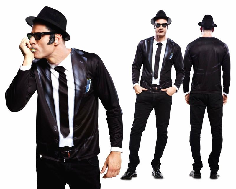 Bluesman, Manga Larga – Adult Size XL