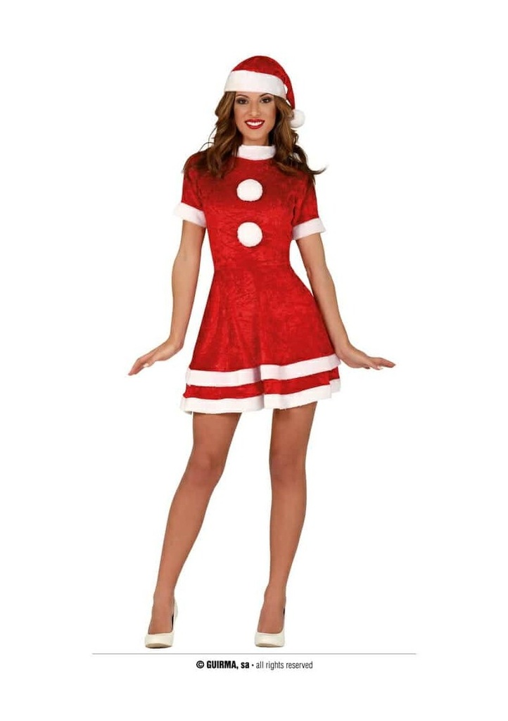 Pom Pom Mother Claus – Adult Size Large (42-44)