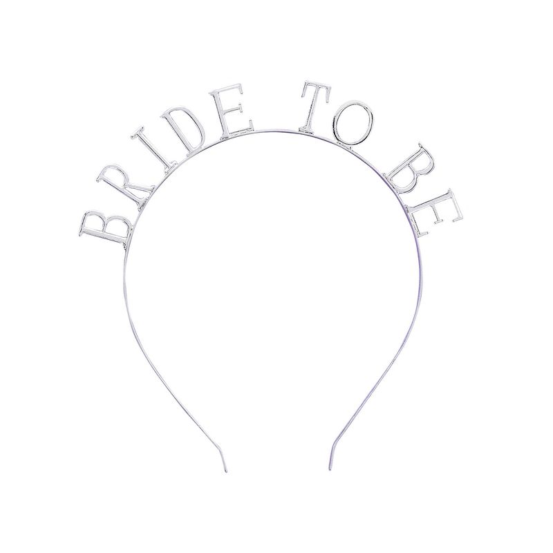 Bride Squad Metal Bride To Be Headband