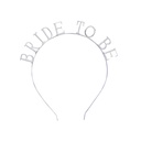 Bride Squad Metal Bride To Be Headband