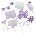 Bride Squad Photo Booth Props (10pk)