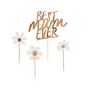 Daisy Best Mum Ever Cake Topper Set