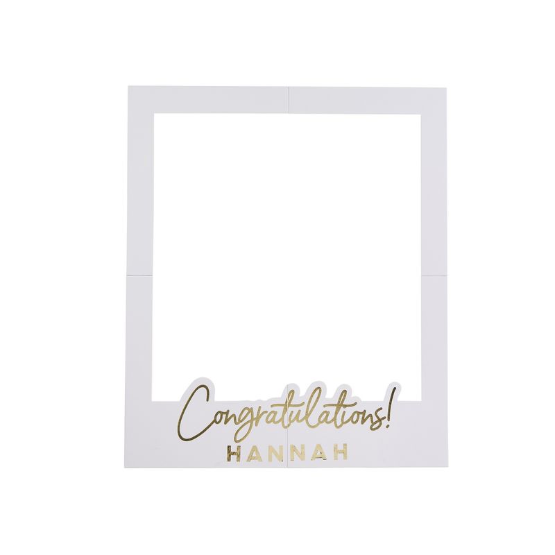 Congratulations Personalised Photo Frame (H 74cm x L 59cm)