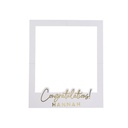 Congratulations Personalised Photo Frame (H 74cm x L 59cm)