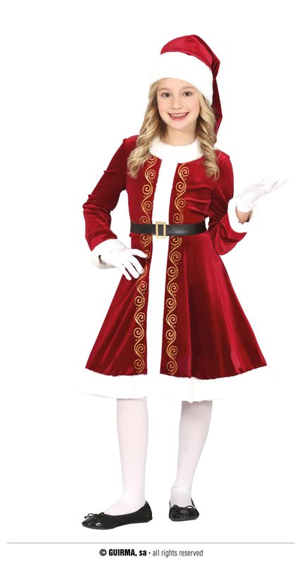 Deluxe Mrs Santa Claus – Age 7 to 9 Years