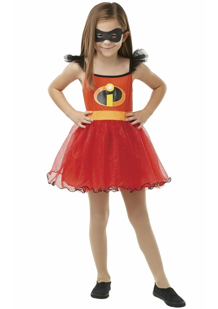 Mrs Incredible Child Tutu Dress Incredibles 2 – Age 5 to 6 Years
