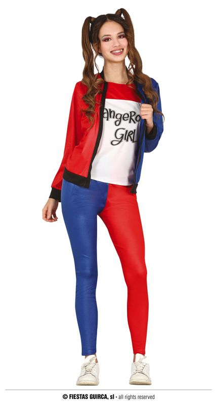 Crazy Dangerous Harley Quinn – Age 14 to 16 Years