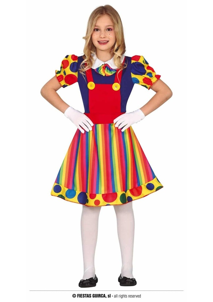 Lovely Clown Girl – Age 3 to 4 Years