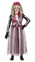 Pink Day of the Dead Girl with Flowers Headband – Age 10 to 12 Years