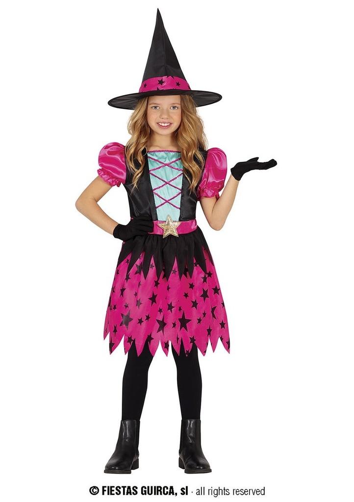 Pink Star Witch – Age 5 to 6 Years