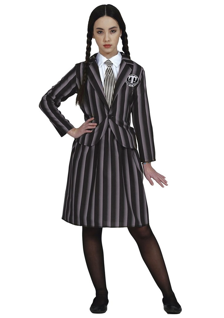 Wednesday Addams School Uniform Costume – Age 14 to 16 Years