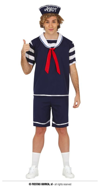 [79297] Ahoy Sailor Steve (Stranger Things) – Adult Size Large (52-54)