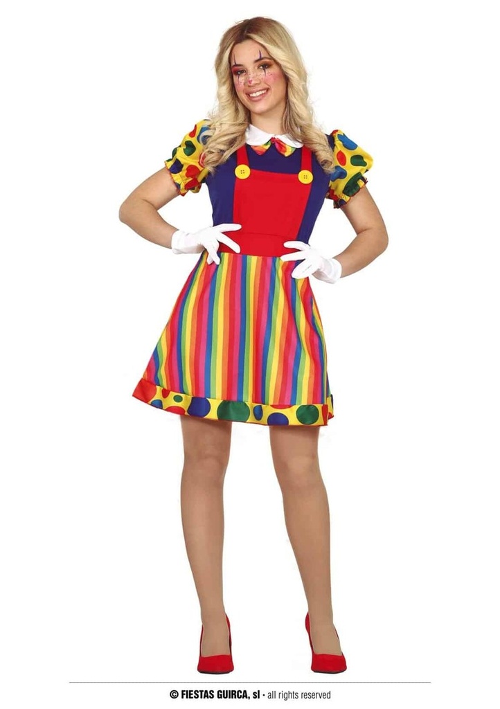 Lovely Clown Lady – Adult Size Medium