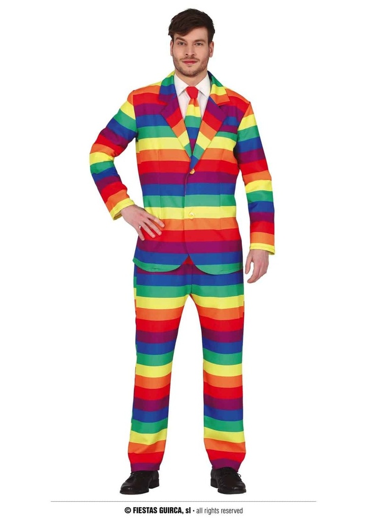 Rainbow Suit – Adult Size Medium (48-50)